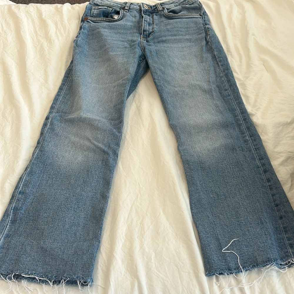 Zara blue jeans , size 4